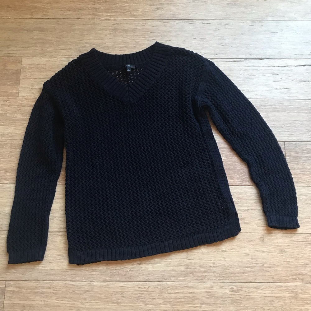 Talbots Open Knit Sweater